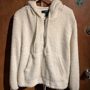Sherpa Half Zip Hoodie
